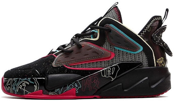 Anta G6 Klay Thompson Low-Top Casual 'Black Red' 112118086-4 Buy Anta G6 Klay Thompson Low-Top Casual 'Black Red' 112118086-4