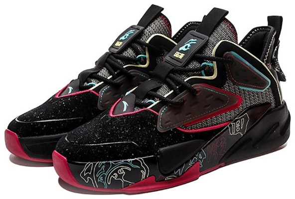 Anta G6 Klay Thompson Low-Top Kasual 'Hitam Merah' 112118086-4 Order Anta G6 Klay Thompson Low-Top Kasual 'Hitam Merah' 112118086-4