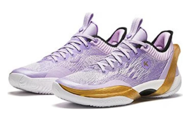 Order 安踏 三分雨1代 新年 减震耐磨 低筒 籃球鞋 男款 紫色