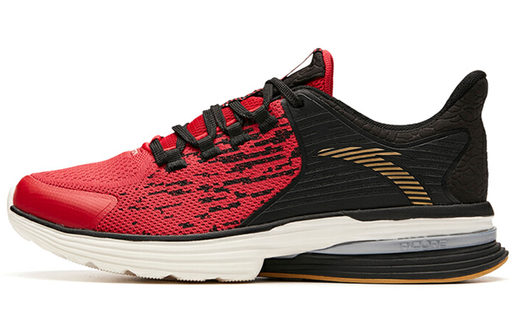 Anta Tianqi Low 'Black Gold Red' 112015518-7