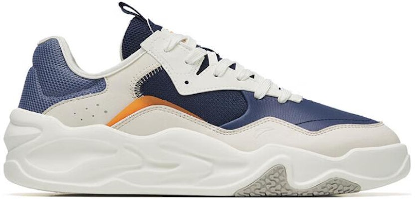 Anta安特 天行2 時髦舒適 防滑耐磨 低筒 板鞋 白灰藍 Order Anta安特 天行2 時髦舒適 防滑耐磨 低筒 板鞋 白灰藍