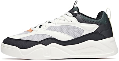 Anta Leather Low-Top Training Sneakers 'White Black' 112048045-3 Anta Leather Low-Top Training Sneakers 'White Black' 112048045-3
