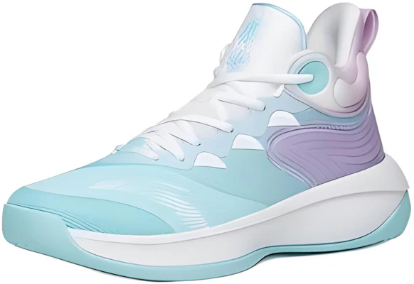 Anta安踏 虎嘯 減震防滑耐磨 中筒 籃球鞋 藍紫色 Order Anta安踏 虎嘯 減震防滑耐磨 中筒 籃球鞋 藍紫色