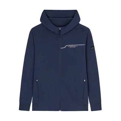 Anta Training Breathable Knit Jacket - Midnight Blue 152427709-1