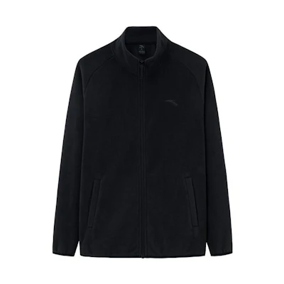 Anta Training Full-Zip Fleece Jacket Black 952347706-2