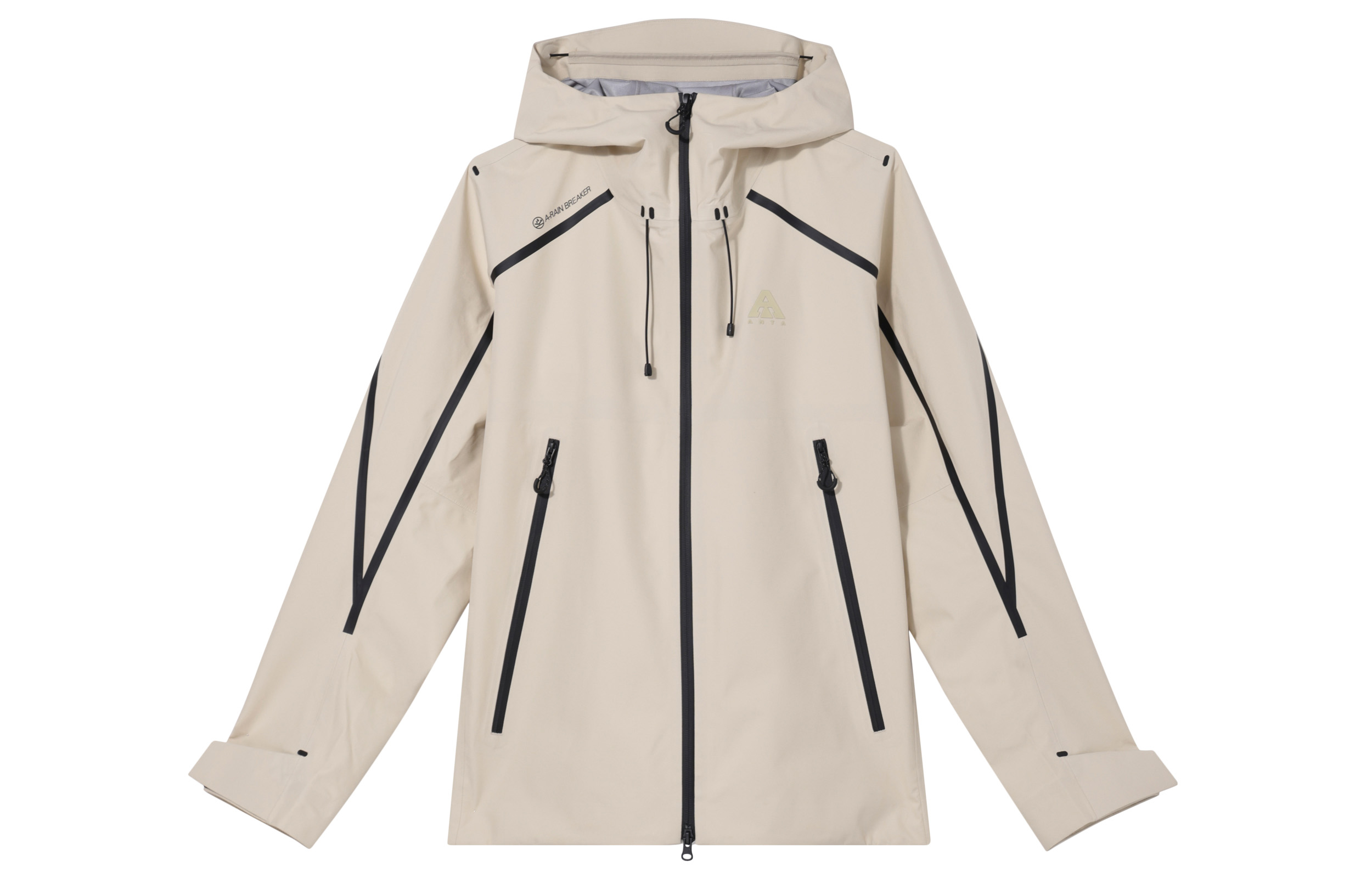 Anta Training Hoodie Full-Zip Jacket Cool Gray 952437609-1