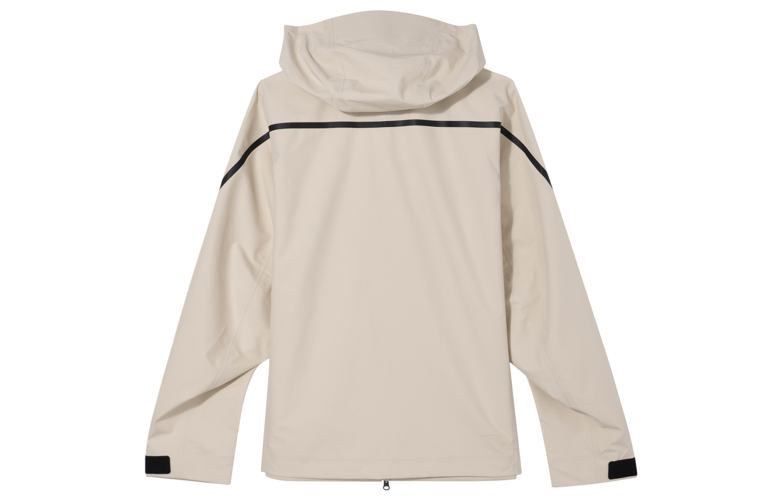 Lookbook 安踏訓練連帽外套拉鍊夾克 酷灰 952437609-1