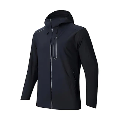 Anta Training Hoodie Jacket in Solid Black 152347615-4