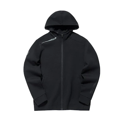Anta Training Knit Hooded Sports Jacket Black () 152137703-4