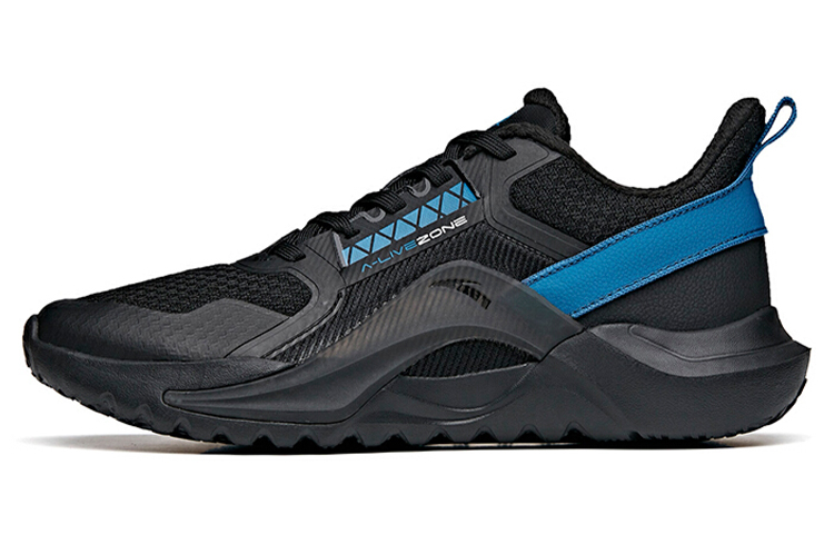 Anta Training Low Sneakers 'Black Blue' 112117786-8
