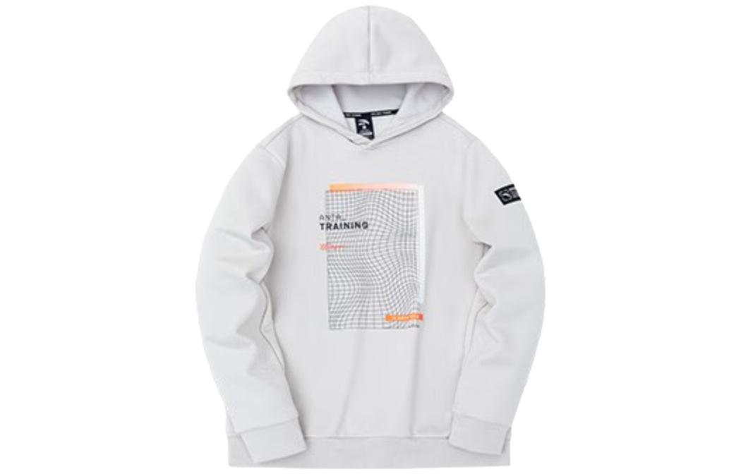 Anta Training Mesh Hoodie Sand Gray 152247707-1