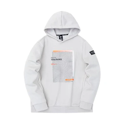 Anta Training Mesh Hoodie Sand Gray 152247707-1