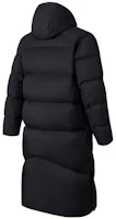 Lookbook Anta Training Series Black Long Down Jacket with Four-Way Snow Resistance. 952347905-3