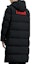 Sizing Anta Training Series Black Long Down Jacket with Back Logo Print. 152317902-2