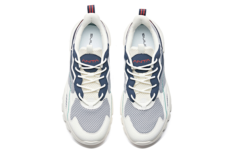 Lookbook Anta Koleksi Latihan Campuran 'Putih Biru Merah' 912027022-5