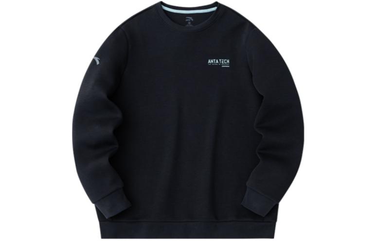Anta Training Series Black Crewneck Pullover Sweatshirt 952417711-5
