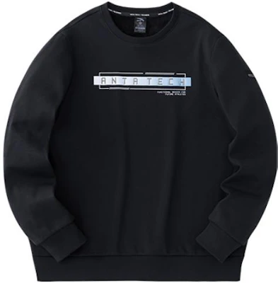 安踏訓練系列黑色羊毛圓領運動衫 152347710-4 Buy 安踏訓練系列黑色羊毛圓領運動衫 152347710-4