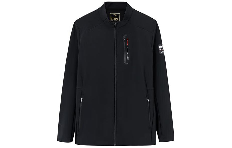 Anta Training Series Black Full-Zip Running Knit Jacket 152417743S-3