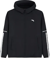 Anta Training Series Black Hooded Zipper Windbreaker Jacket. 152447626-2 Anta Training Series Black Hooded Zipper Windbreaker Jacket. 152447626-2