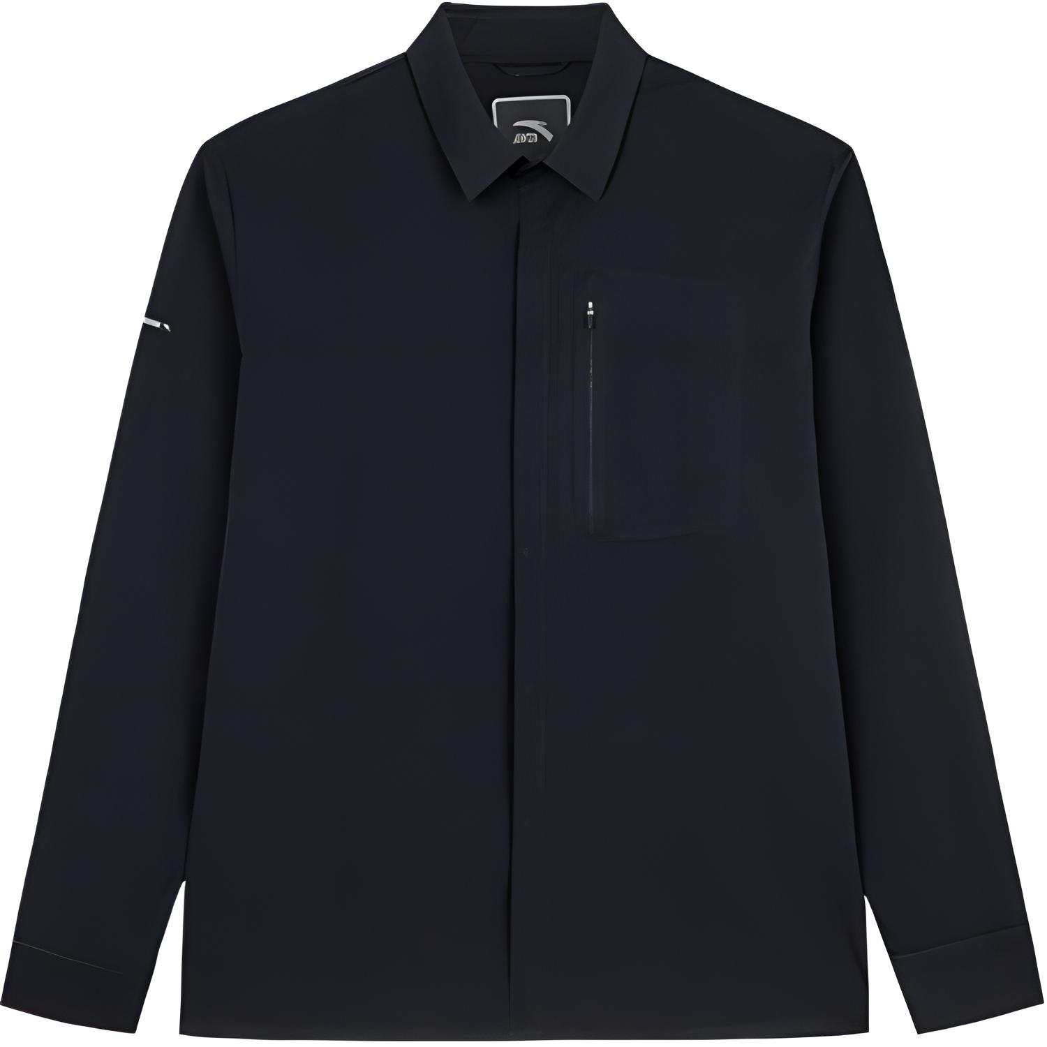 Anta Training Series Black Jacket - Comfortable, Warm, and Breathable 952437605-4