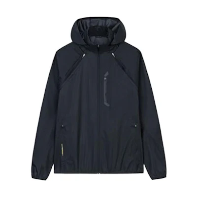 Anta Training Series Black Zip-Up Hoodie Jacket 152337617-2