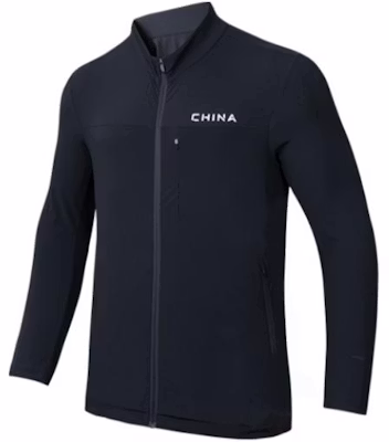 Anta Training Series Black Zipper Letter Track Jacket 152427703-3 Buy Anta Training Series Black Zipper Letter Track Jacket 152427703-3