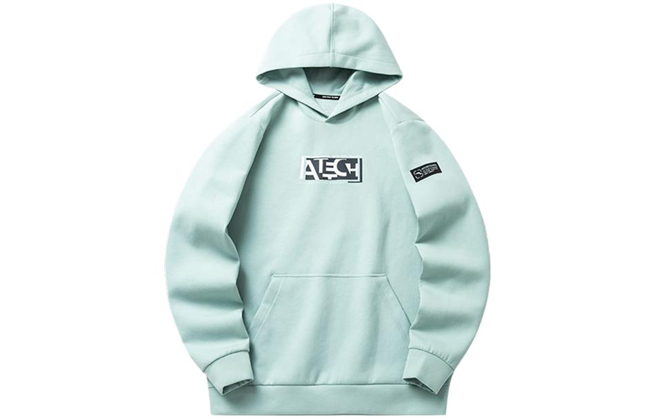 Anta Training Series Blue Hoodie Sweatshirt with Letter Design 152217738-2