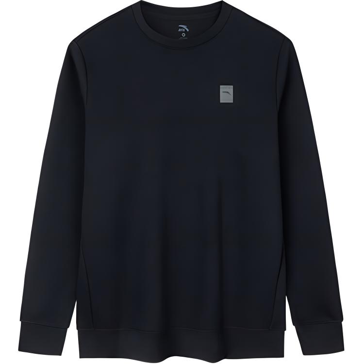 Anta Training Series Breathable Crewneck Sweatshirt Basic Black 152447710-4