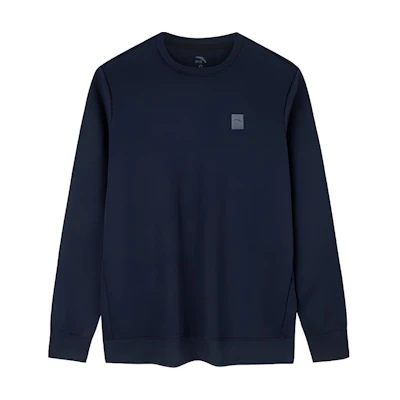 Anta Training Series Breathable Crewneck Sweatshirt Deep Midnight Blue 152447710-3