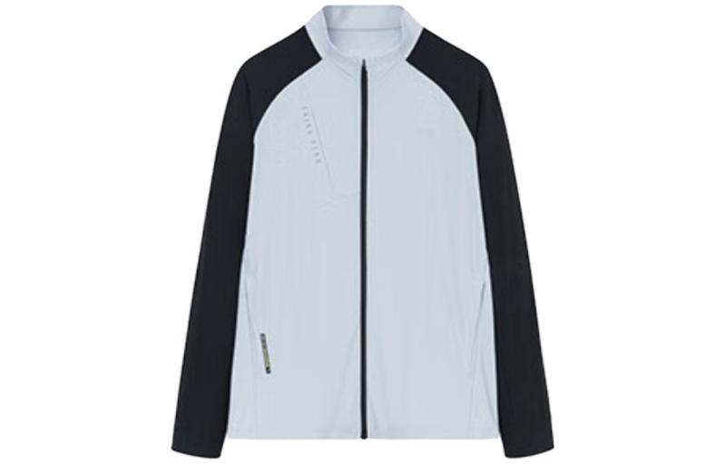 Anta Training Series Color-Block Sports Jacket Men’s Mudstone Gray 152337724-1