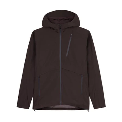 Anta Training Series Colorblock Zip Hoodie Jacket - St Pa Brown 152437628-3
