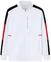 Anta Training Series Colorblock Zip Knit Jacket Pure White 152417745S-1 Anta Training Series Colorblock Zip Knit Jacket Pure White 152417745S-1