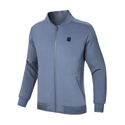 Anta Training Series Comfortable Breathable Casual Jacket - Rabbit Gray 952437712-1
