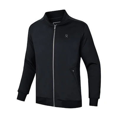 Anta Training Series Comfortable Breathable Casual Jacket - Basic Black 952437712-3