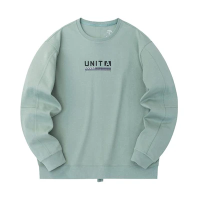 Anta Training Series Crew Neck Sweatshirt Smoky Jade Green 152337715-2