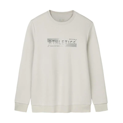 Anta Training Series Crewneck Sweatshirt White - Breathable & Versatile 152447745-1