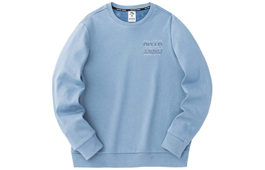 Anta Training Series Fleece Pullover Sweatshirt Men’s Grey 152347707S-2