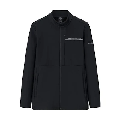 Anta Training Series Fleece Zip Jacket Basic Black for Men 152347708-2
