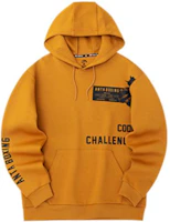 Anta Training Series Graphic Print Drawstring Hoodie Brick Brown 152237722-2 Anta Training Series Graphic Print Drawstring Hoodie Brick Brown 152237722-2