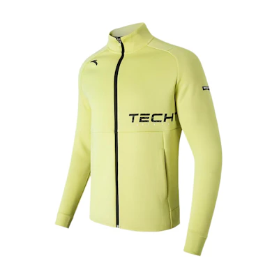 Anta Training Series Green Stand Collar Full-Zip Sports Jacket 952217704-2
