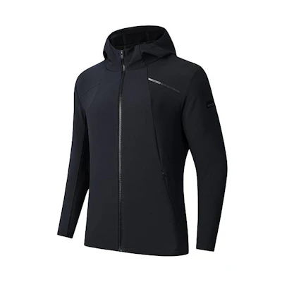 Anta Training Series Hooded Woven Jacket - Basic Black 152347606-3