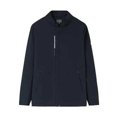 Anta Training Series Lightweight Zip Jacket in Solid Black 152337623-2
