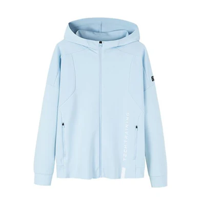 Anta Training Series Logo Long-Sleeve Zip Sweatshirt Men’s - Kerling Blue 152237718-1