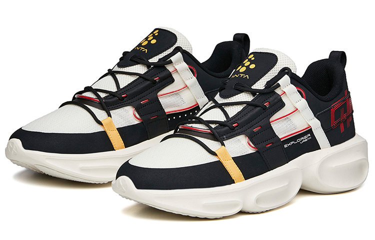 Anta Training Series Low 'Black White Red' 圖 2