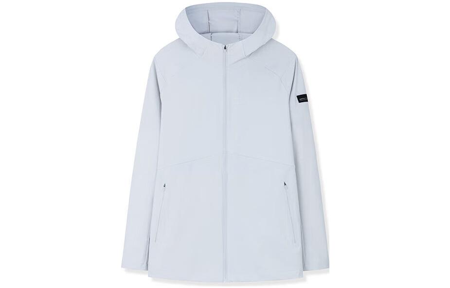 Anta Training Series Men’s Lightweight Hoodie Jacket - Breeze Gray 152327604-1