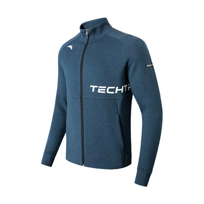 Anta Training Series Motion Tech Jacket Green Floral Gray 952217704-1