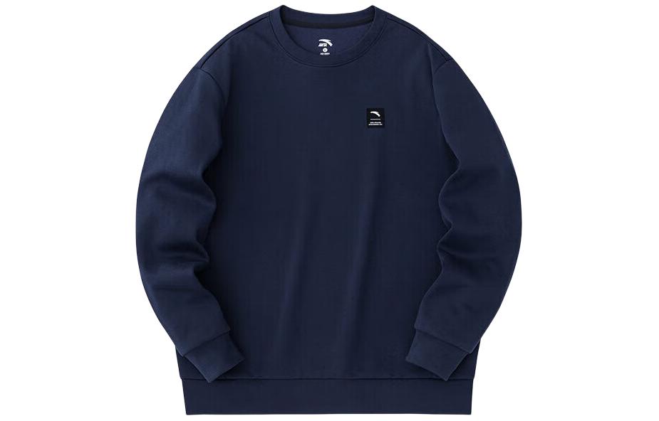 Anta Training Series Pullover Sports Sweatshirt Deep Midnight Blue 152347715-2
