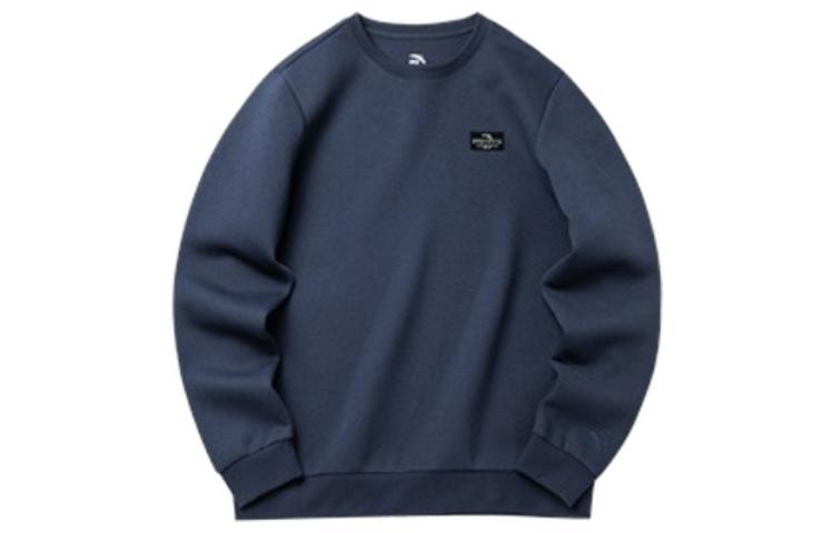 Anta Training Series Pullover Sweatshirt Midnight Blue 152217723-2