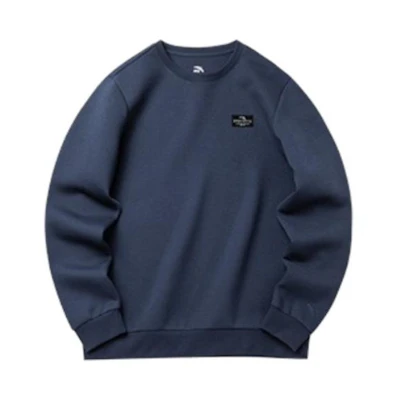 Anta Training Series Pullover Sweatshirt Midnight Blue 152217723-2