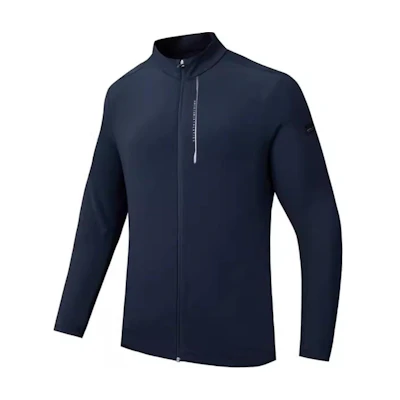 Anta Training Series Slim Fit Zip Jacket in Midnight Blue 152437721N-4